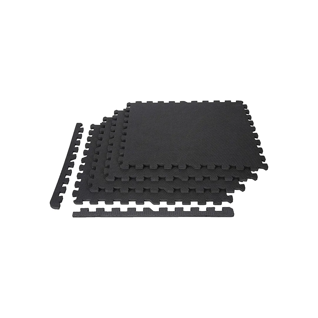 Amazon Brand - Symactive Puzzle Exercise Mat with EVA Foam Interlocking Tiles