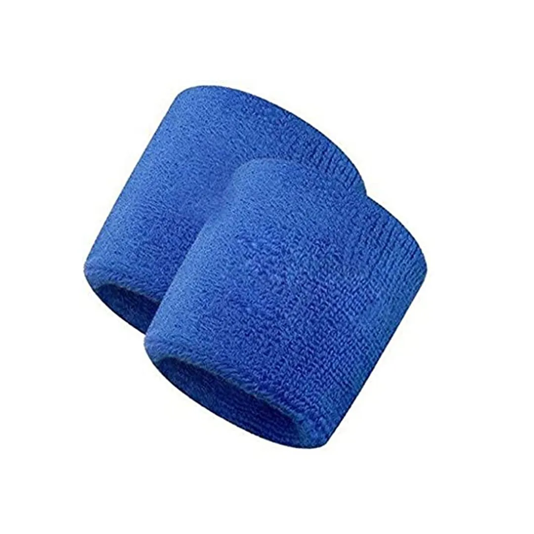 SPANCO Cotton Sweat Band, Blue