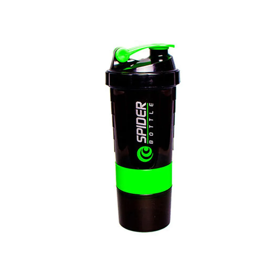 5 O'Clock Sports Spider Shaker Bottle 500ml , Black