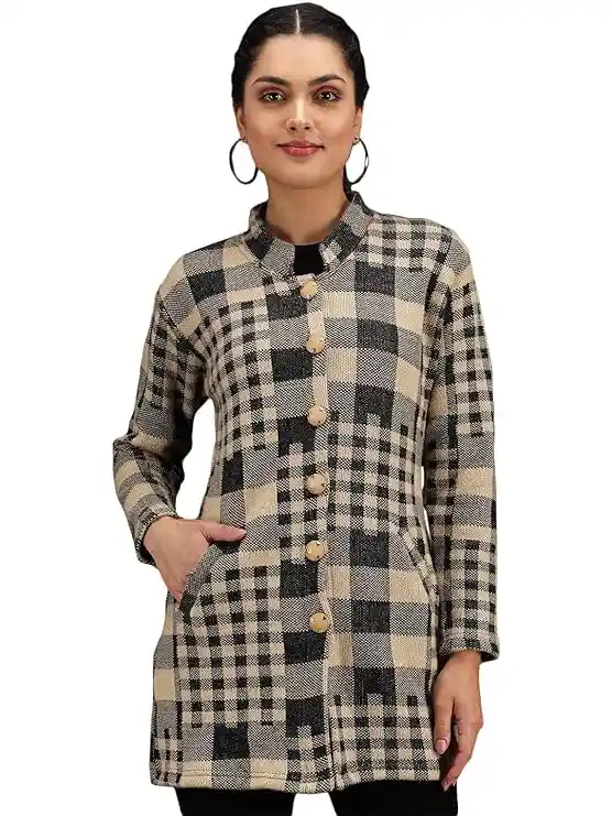 Sassafras Women's Cotton Regular Shrug