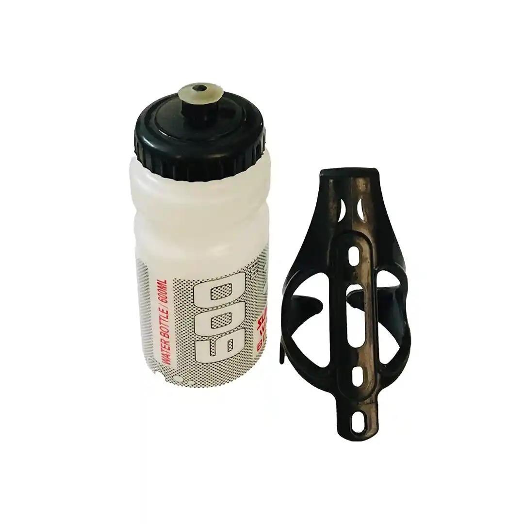 ShreNik Water Bottle/Sipper 550 ML for Sports Outdoor Cycling Gym with Free Bicycle Holder/Cage